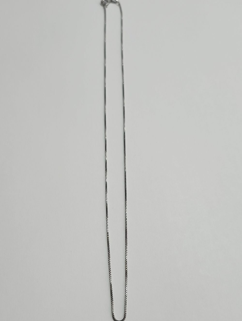 Sterling Silver Chain Necklace Prime Art & Jewel 18" Length